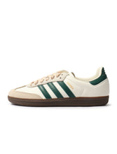 Load image into Gallery viewer, Adidas Women's Samba OG - White/Green Sand