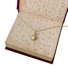 Load image into Gallery viewer, Sun Necklace Gold Happy Sunshine Pendant Celestial Dainty Jewelry
