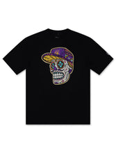 Load image into Gallery viewer, New Era La Lakers Nba Sugar Skull Tee -  Black