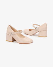 Load image into Gallery viewer, Patent Mary Jane Girls Block Heel