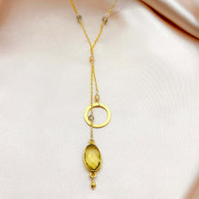Load image into Gallery viewer, Citrine Ballet Necklace
