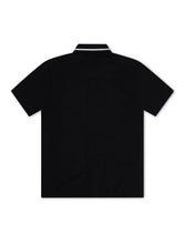 Load image into Gallery viewer, Iceberg Knitted Polo Shirt - Black