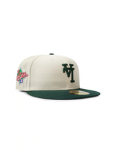 Load image into Gallery viewer, New Era 5950 Dodgers Upside Down LA World Series Hat - Chrome/Green