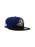 New Era 5950 LA Dodgers Mascot Hat - Blue/Black