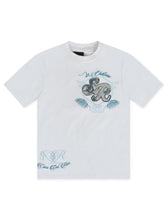 Load image into Gallery viewer, Smoke Rise Tapestry SS Tee -  Blue