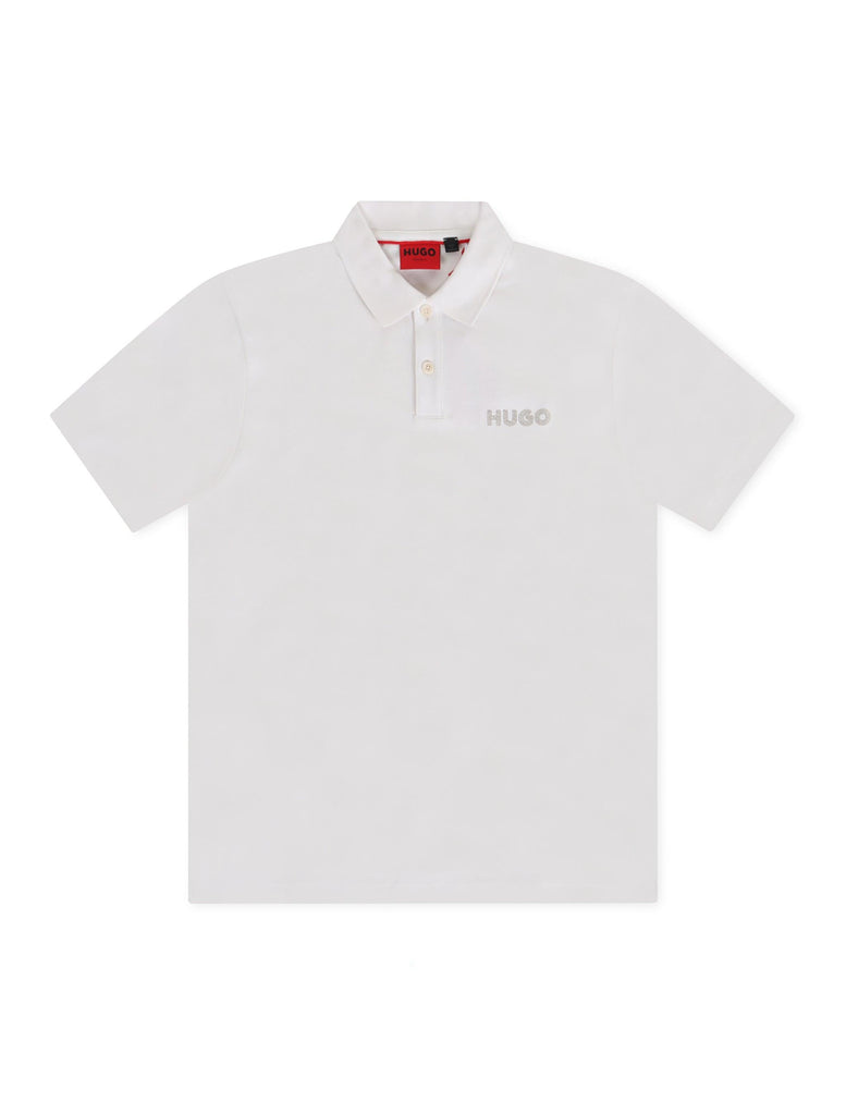 Hugo Drocholo Regular Fit Polo - Cream