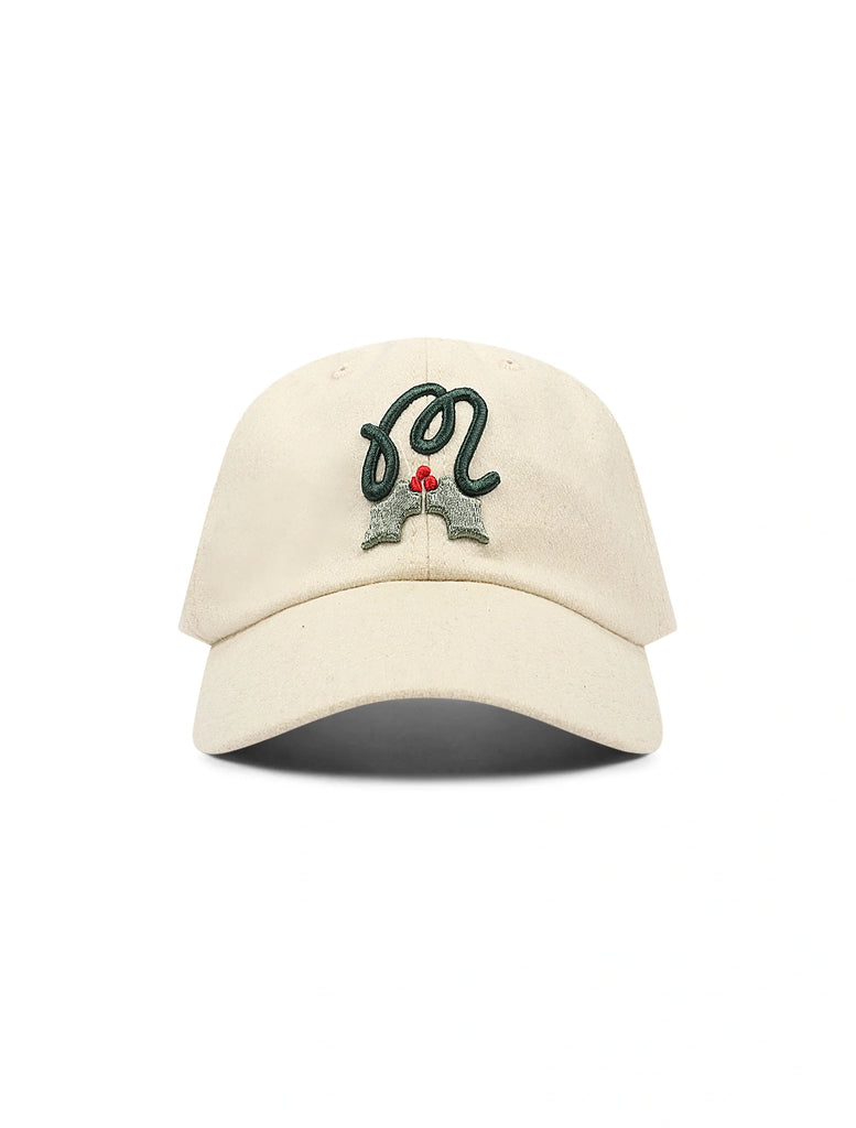 Malbon Mistleflow Dad Hat - Ivory