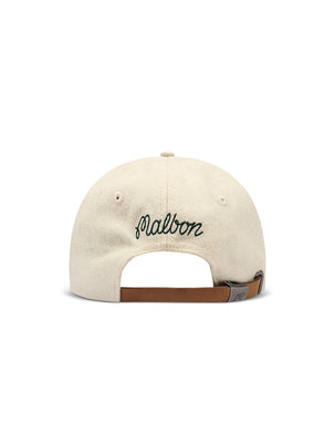 Malbon Mistleflow Dad Hat - Ivory