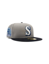 Load image into Gallery viewer, New Era 5950 Seattle Mariners 30th Anniversary Hat - Grey/Black