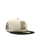 Load image into Gallery viewer, New Era 5950 Seattle Mariners 30th Anniversary Hat - Chrome/Gold