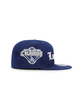 Load image into Gallery viewer, New Era 5950 Dodgers Champions Script Hat - Royal Blue