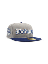 Load image into Gallery viewer, New Era 5950 Dodgers Champions Script Hat - Grey