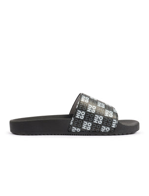 Hugo Timein Stacked Slide - Black