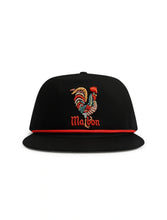 Load image into Gallery viewer, Malbon Rooster Snapback - Black