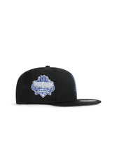 Load image into Gallery viewer, New Era 5950 Dodgers 40th Anniversary Hat - Black/Metallic Blue