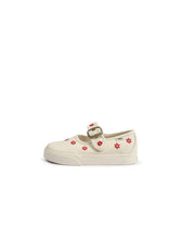 Load image into Gallery viewer, Vans (TD) Mary Jane Floral - White/Red
