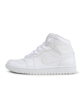 Load image into Gallery viewer, Air Jordan Mens 1 Mid - Triple White