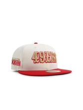 Load image into Gallery viewer, New Era 5950 San Francisco 49ers XXIII Super Bowl Patch Hat - Chrome/Red