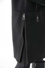 Load image into Gallery viewer, The Onyx Black Shearling &amp; Fox Fur Leather Women Jacket