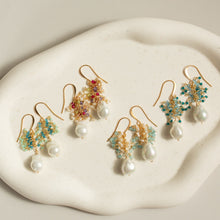 Load image into Gallery viewer, Pearl Gossamer Earrings