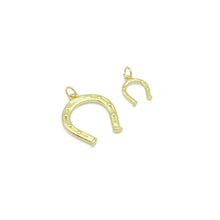 Load image into Gallery viewer, 18K Gold Lucky Horse Shoe Shape Pendant/Charm, Z1310