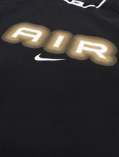 Load image into Gallery viewer, Nike Mens Air Crew Fleece Crewneck - Black/Metallic Gold