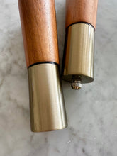 Load image into Gallery viewer, Portofino Acacia Salt and Pepper Grinders – Modern Wooden Kitchen Set