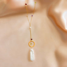 Load image into Gallery viewer, Stick Pearl Ballet Necklace