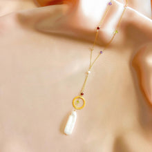 Load image into Gallery viewer, Stick Pearl Ballet Necklace