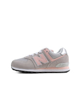 Load image into Gallery viewer, New Balance (PS) 574 - Rain Cloud/ Pink Haze