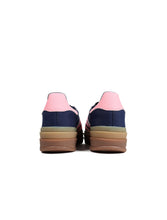 Load image into Gallery viewer, Adidas Womens Gazelle Bold - Dark Blue/Pink