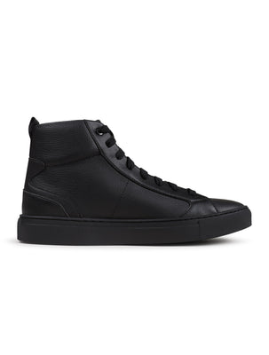 Hugo Morrie High Top Sneakers - Black