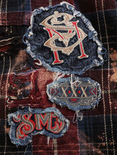 Load image into Gallery viewer, Smugglers Moon Button Up Woven Top - Bleached Plaid