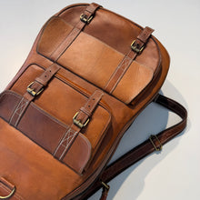 Load image into Gallery viewer, Personalized Leather Guitar Case