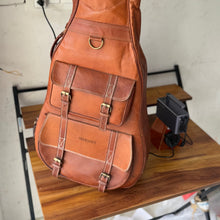 Load image into Gallery viewer, Personalized Leather Guitar Case