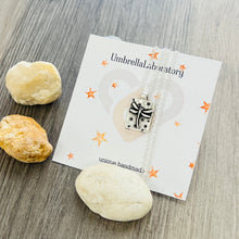 Load image into Gallery viewer, Tiny Dragonfly Pendant Necklace Minimalist Nature Jewelry Gift Silver
