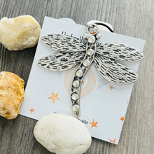 Load image into Gallery viewer, Bohemian Dragonfly Necklace Boho Nature Jewelry Large Dragonfly Pendant