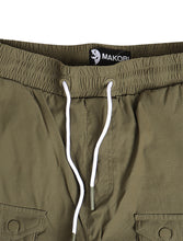 Load image into Gallery viewer, Makobi Colton Nylon Cargo Pants - Olive