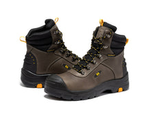 Load image into Gallery viewer, ROCKROOSTER Woodland Rust 6 inch Waterproof Composite Toe Leather Work Boots AK665