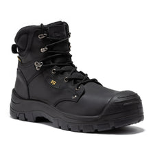 Load image into Gallery viewer, ROCKROOSTER Woodland Black 6 inch Waterproof Composite Toe Leather Work Boots AK662