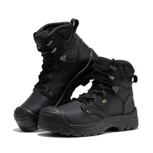 Load image into Gallery viewer, ROCKROOSTER Woodland Black 6 inch Waterproof Composite Toe Leather Work Boots AK662
