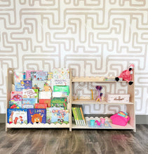 Load image into Gallery viewer, RAY+ROY- Scalloped Toy Shelf + Bookshelf