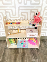 Load image into Gallery viewer, RAY- Scalloped Toy Shelf