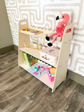 Load image into Gallery viewer, RAY- Scalloped Toy Shelf