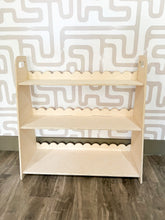 Load image into Gallery viewer, RAY- Scalloped Toy Shelf