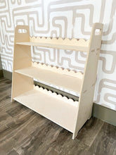 Load image into Gallery viewer, RAY+ROY- Scalloped Toy Shelf + Bookshelf