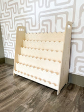 Load image into Gallery viewer, RAY+ROY- Scalloped Toy Shelf + Bookshelf