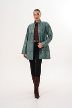 Load image into Gallery viewer, The Prado Reversible Green Leather Women Jacket