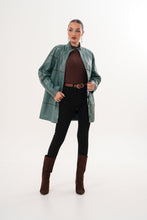 Load image into Gallery viewer, The Prado Reversible Green Leather Women Jacket