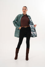Load image into Gallery viewer, The Prado Reversible Green Leather Women Jacket